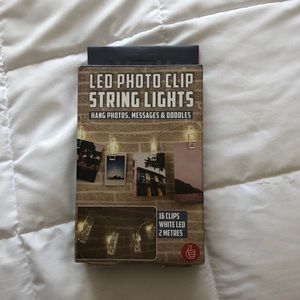 LED Photo Clip String Lights